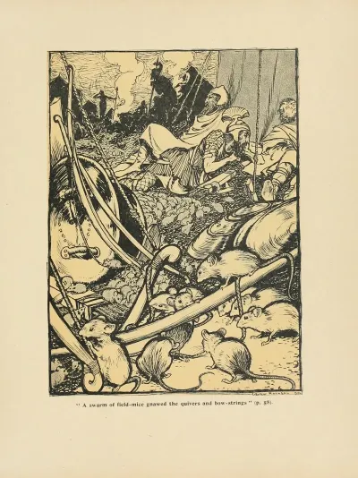 A Swarm Of Field Mice Gnawed The Quivers And Bow Strings