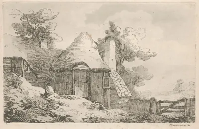 A Thatch Roof Farmhouse