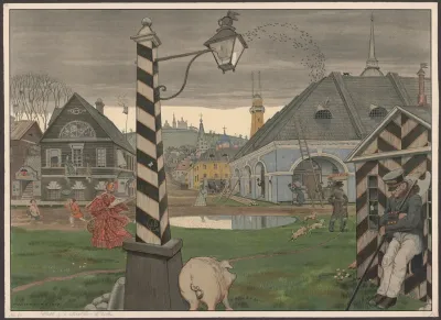 A Town At The Time Of Emperor Nicholas I
