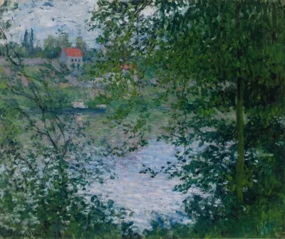 A Travers Les Arbres Ile De La Grande Jatte 2