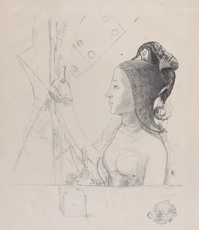 A Trial Plate For Mallarmes Un Coup De Des A Throw Of The Dice