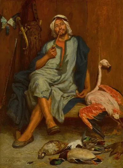 A Tunisian Bird Seller