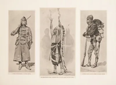A United States Trooper The Medicine Mans Signal A United States Infantry Soldier