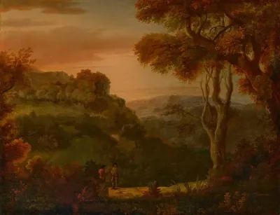 A Vale Near Matlock Derbyshire