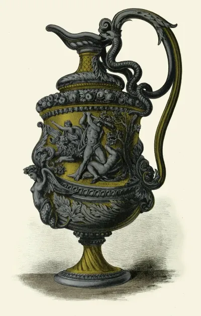 A Vase By Le Pautre