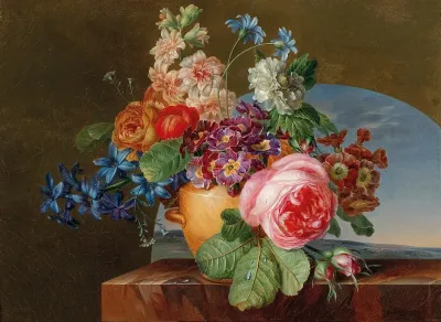 A Vase Of Flowers