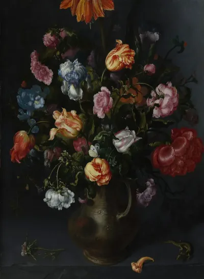 A Vase With Flowers 2