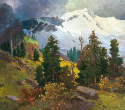 A Vast Mountain Landscape