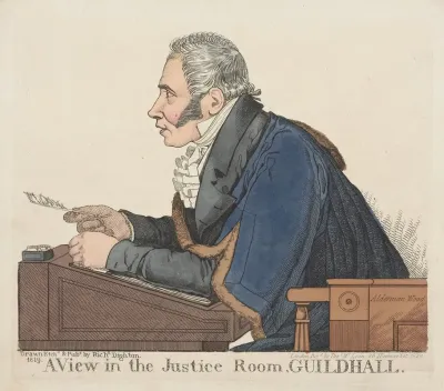A View In The Justice Room Guildhall