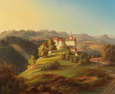 A View Of Aichberg Castle