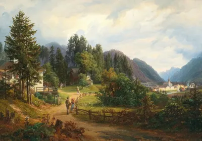 A View Of Bad Ischl