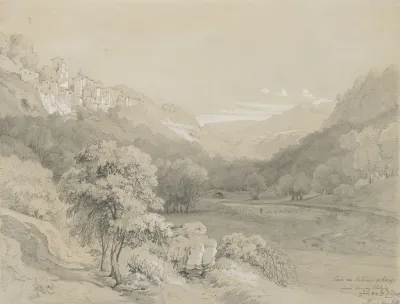 A View Of Cavi In The Sabine Hills