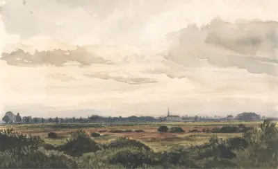 A View Of Doncaster Racecourse Drawn From Nature Sept 2 1848