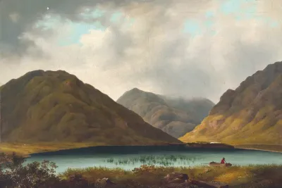 A View Of Fin Lough And Delphi Lodge