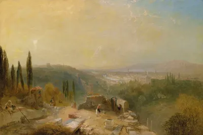 A View Of Florence From San Miniato