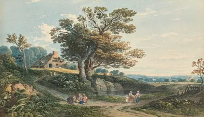 A View Of Harrow From Hampstead