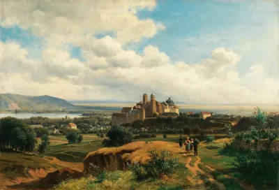 A View Of Klosterneuburg Monastery