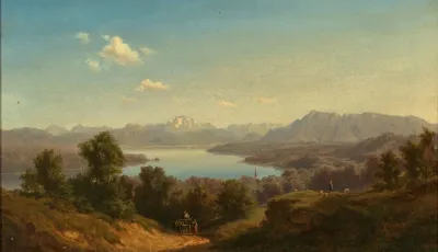 A View Of Lake Waginger See