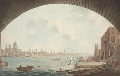 A View Of London From Blackfriars Bridge