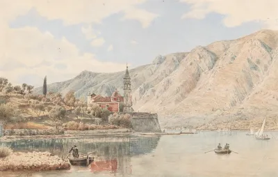 A View Of Monte Pellegrino Seen From Palermo