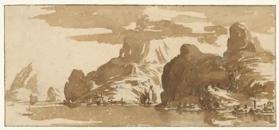 A View Of Mountains Across A Lake