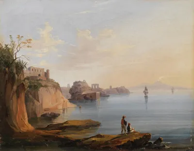 A View Of Naples From Posillipo