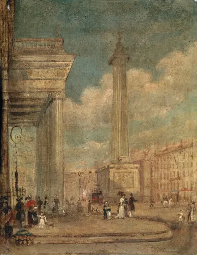 A View Of Oconnell Street Dublin