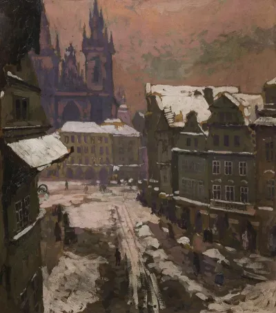 A View Of Old Town Square