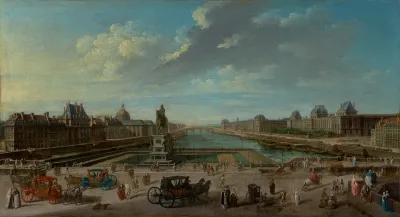 A View Of Paris From The Pont Neuf