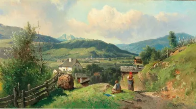 A View Of Radstadt Im Pongau