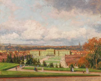 A View Of Schonbrunn Palace