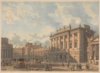 A View Of The Bank Of England