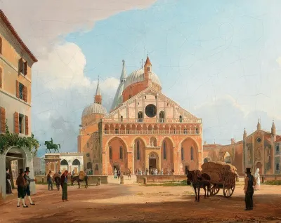 A View Of The Basilica Of Saint Anthony In Padua