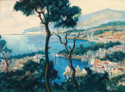 A View Of The Coast Of Sorrento