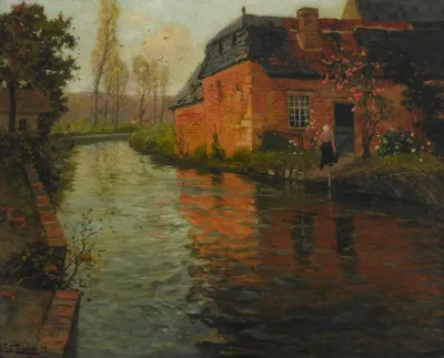 A View Of The River La Varenne