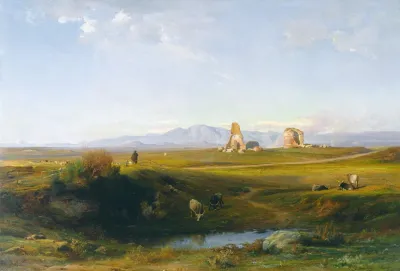 A View Of The Roman Countryside