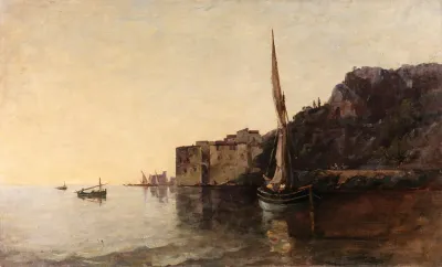 A View Of Villefranche From The East