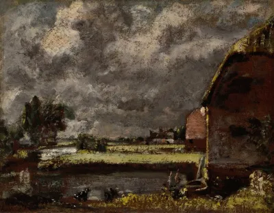A View On The Banks Of The River Stour