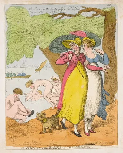 A View On The Banks Of The Thames