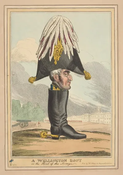 A Wellington Boot Or Head Of The Army