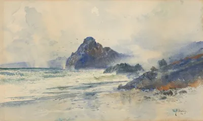 A Wet Day On A Wild Coast