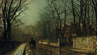 A Wet Moon Putney Road