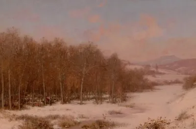 A Winter Camp Sugaring Off Vermont