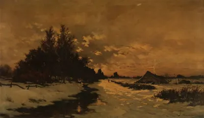 A Winters Day In The Kempen