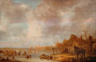 A Winters Day Outside Haarlem