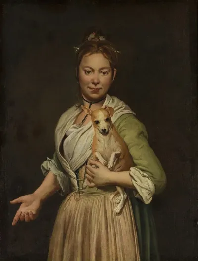 A Woman With A Dog 2