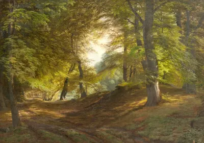 A Wood Near Frederiksborg Castle