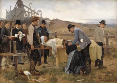 A Wounded Workman