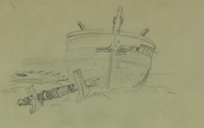 A Wrecked Boat