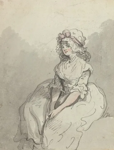 A Young English Beauty